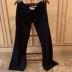 Georgie black linen pants size 4